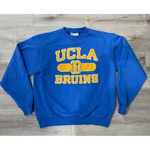 UCLA Bruins Crewneck Sweatshirt Adult Size M Light Blue Pullover Champion
